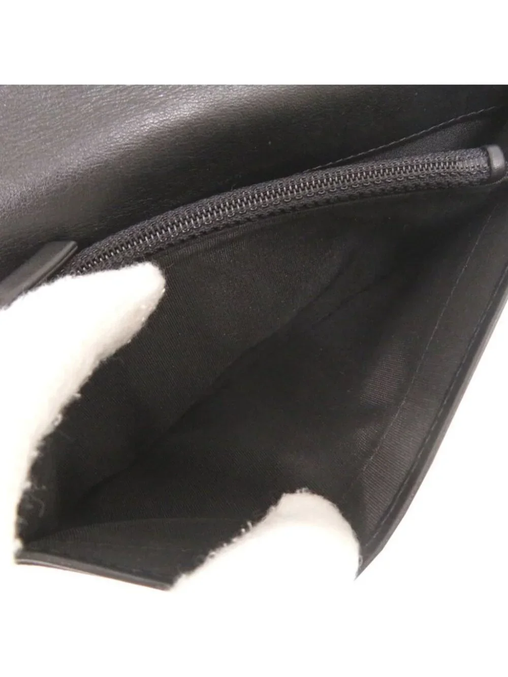 Chanel Boy CC Logo Lambskin Black Wallet